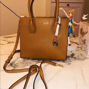 Michael Kors Mercer  Tote Purse Acorn